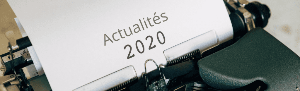 Les actualités du mois juin 2020