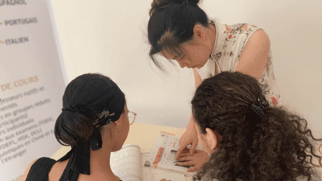 cours de chinois étudiants en alternance CPF